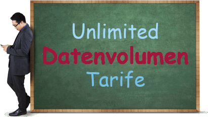 Unlimited Datenvolumen Tarife
